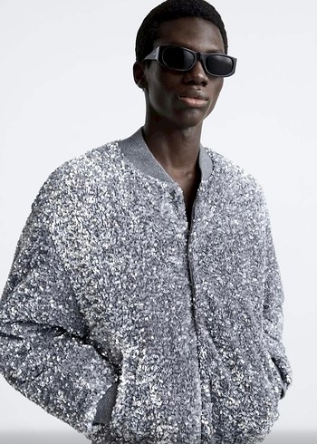 ZARA PAYETLİ CEKET M BEDEN - Görsel 5