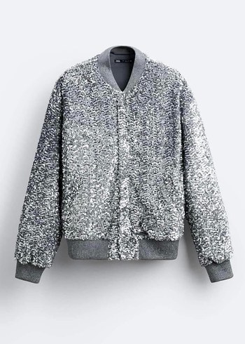 ZARA PAYETLİ CEKET M BEDEN - Görsel 7