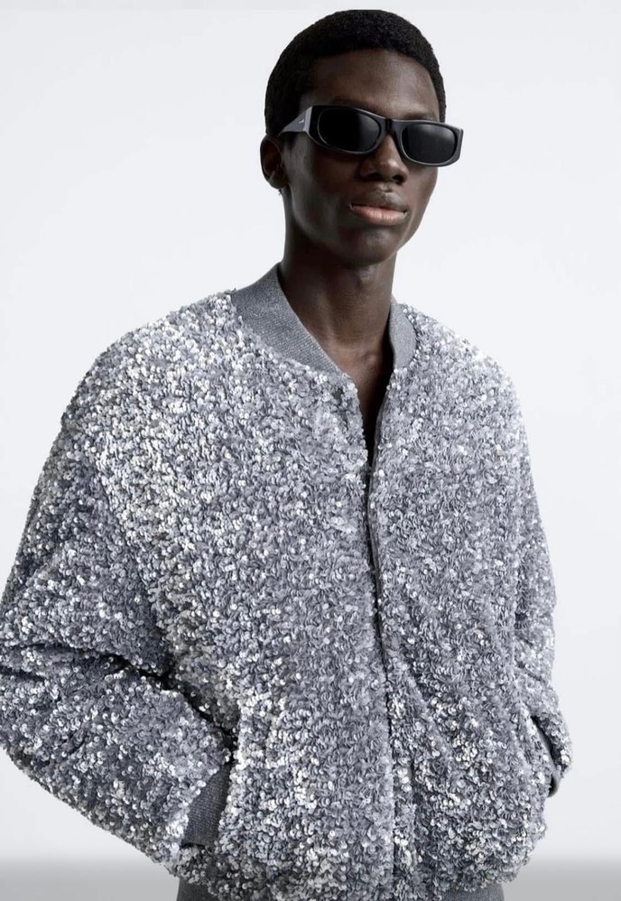 ZARA PAYETLİ CEKET M BEDEN - Görsel 5