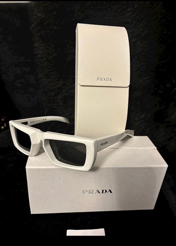 Beyaz Prada Kadın Gözlüğü - Görsel 7