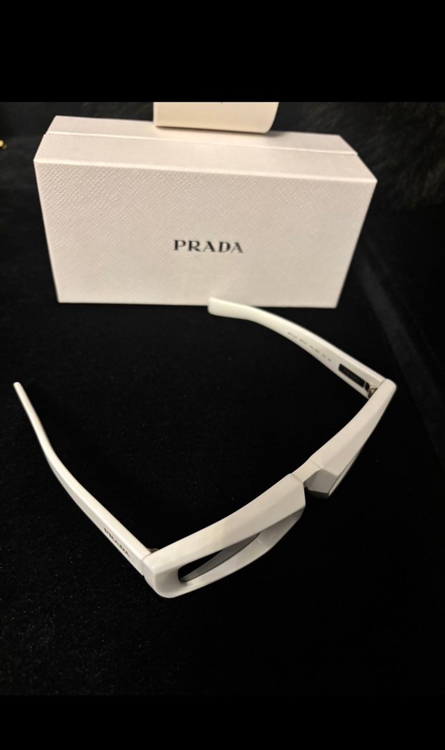 Beyaz Prada Kadın Gözlüğü - Görsel 5
