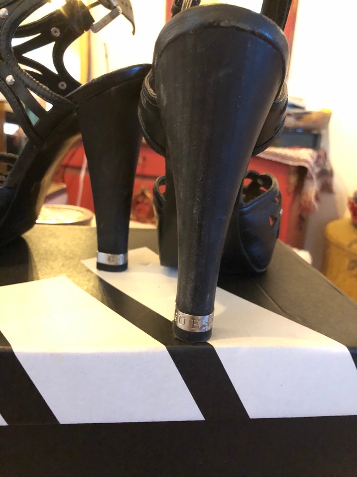 Kadın Siyah Platform Topuklu GUESS 39 - Görsel 3