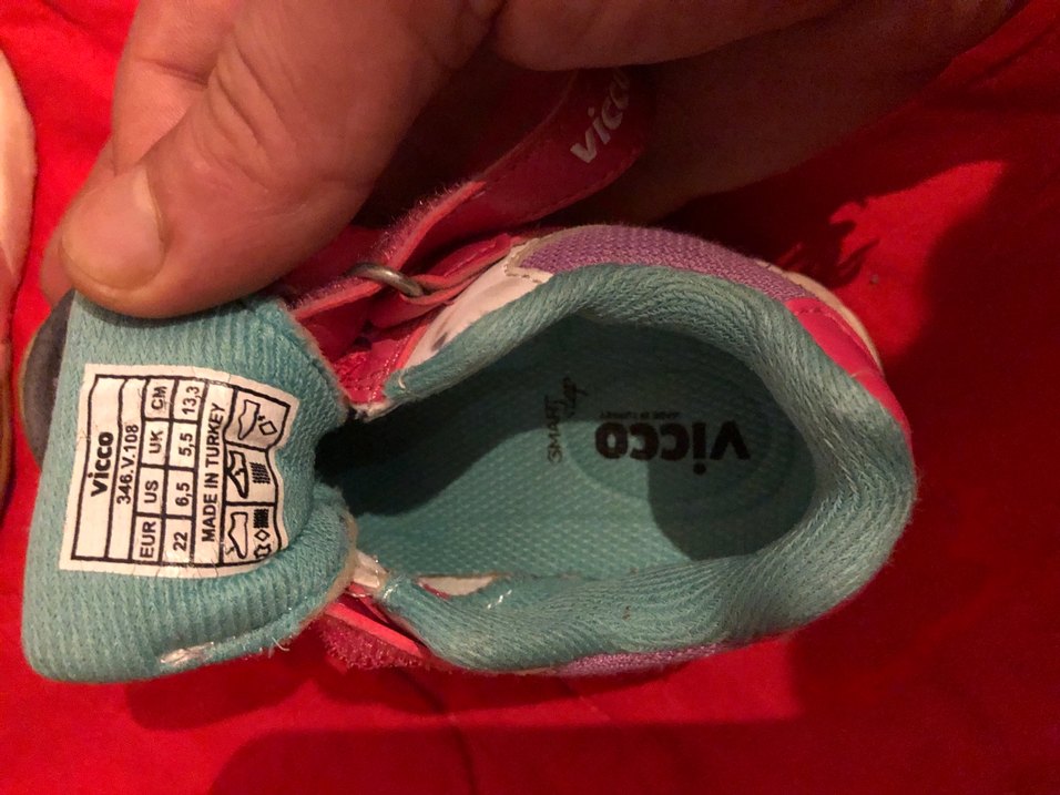 Vicco Kız Çocuk Renkli Spor Ayakkabı - Görsel 4