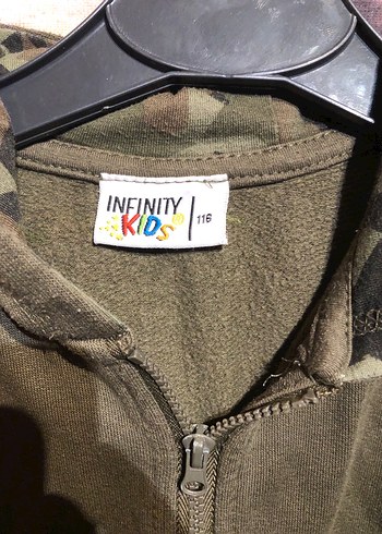 Çocuk Kamuflaj Kapüşonlu Sweatshirt - Görsel 2