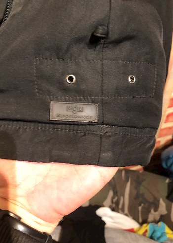 Erkek Siyah Fermuarlı Yüksek Yakalı Ceket - Görsel 4