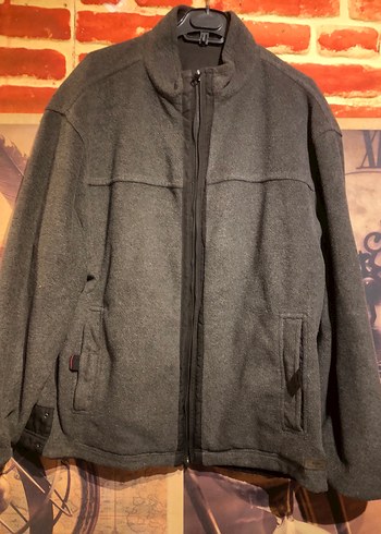 Erkek Siyah Fermuarlı Yüksek Yakalı Ceket - Görsel 7