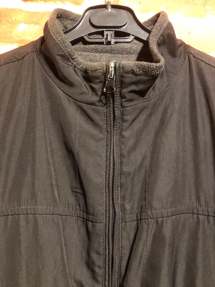 Erkek Siyah Fermuarlı Yüksek Yakalı Ceket - Görsel 2