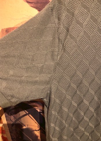 Haki Erkek Polo Tişört Düğmeli Kısa Kollu - Görsel 3