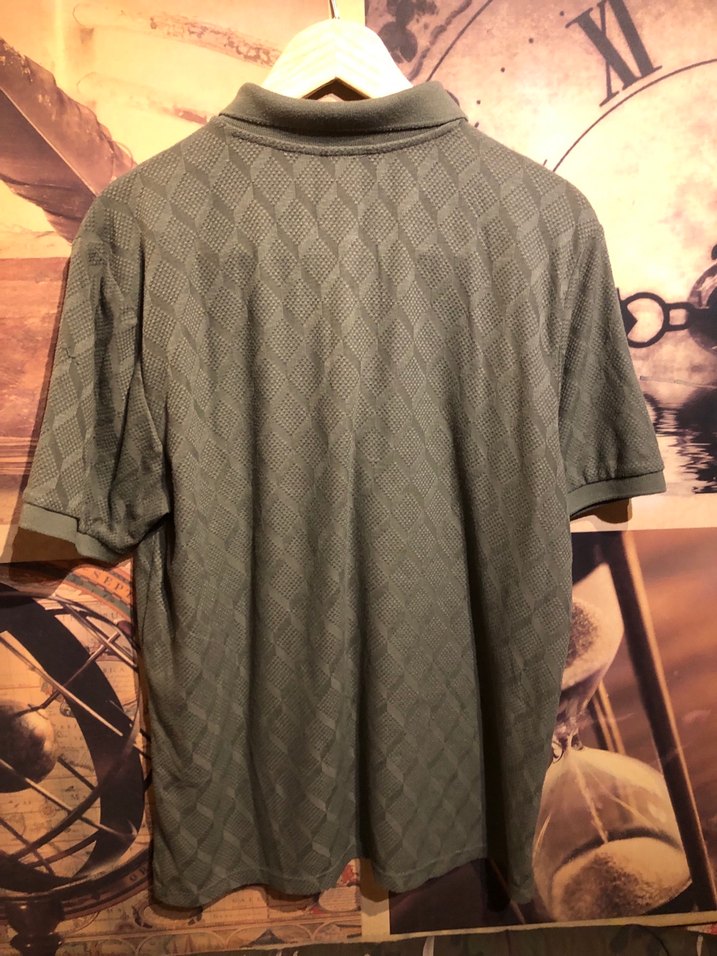 Haki Erkek Polo Tişört Düğmeli Kısa Kollu - Görsel 4