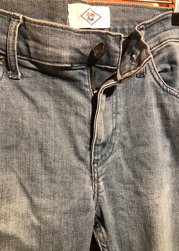 Erkek Mavi Denim Regular Fit Kot Pantolon - Görsel 4