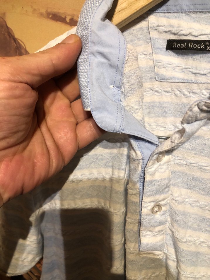 Gri Beyaz Erkek Kısa Kollu Polo Tişört - Görsel 4