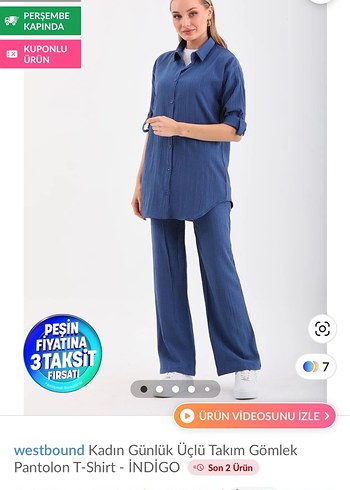 Uzun Kollu Keten Kadın Takım
S-M-L-XL - Görsel 7