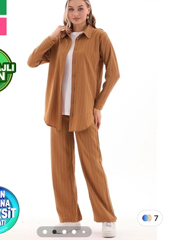 Uzun Kollu Keten Kadın Takım
S-M-L-XL - Görsel 6