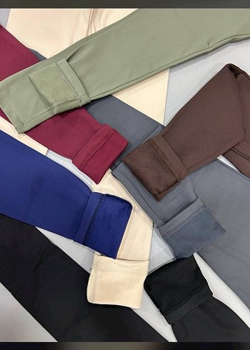 İçi şardonlu toparlayıcı tayt - Görsel 2