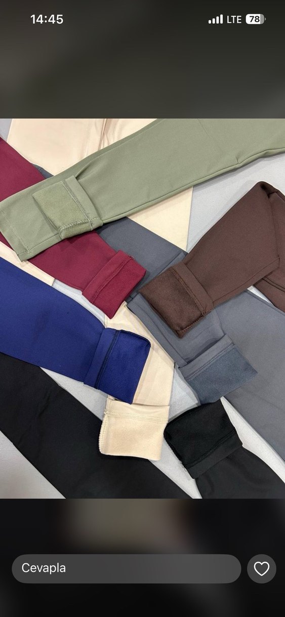 İçi şardonlu toparlayıcı tayt - Görsel 2