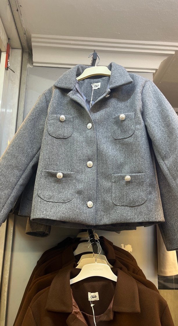 Düğmeli Kadın Ceket - Görsel 3