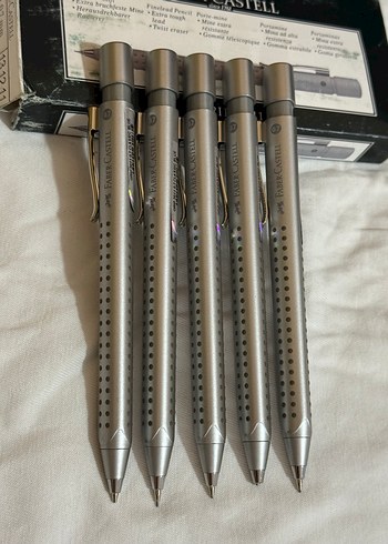 Faber Castell Grip 2011 0.7mm Gümüş