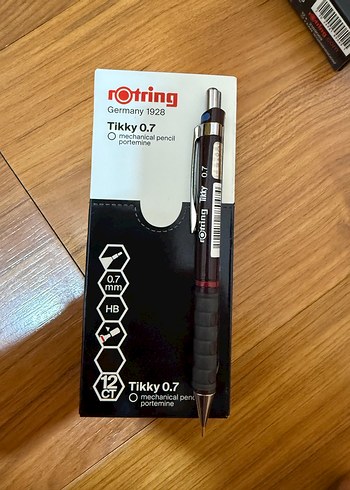 rOtring Tikky 0.7 Mekanik Kurşun Kalem Siyah