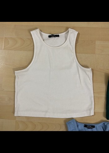 Diğer Kadın askılı crop üçlü paket