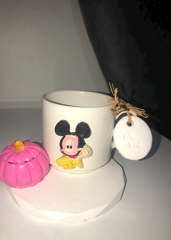 Camel Renkli El Yapımı Seramik Fincan Seti - Görsel 8