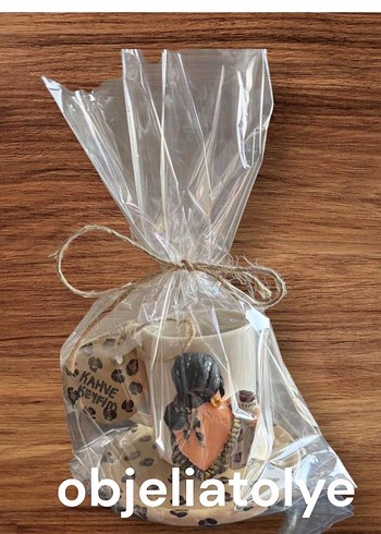 Camel Renkli El Yapımı Seramik Fincan Seti - Görsel 14