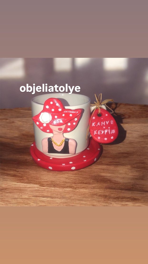 İsimli fincan set - Görsel 2