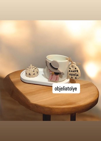 Teddy kupa fincan Mavi Ayıcık Figürlü Bardak ve Etiket - Görsel 17