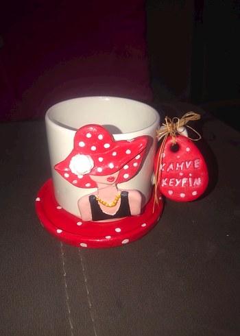 Leoparlı fincan Beyaz ve Pastel Renkli Dekoratif Kupa - Görsel 20