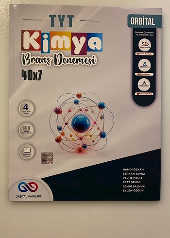 Orbital Yayınları TYT Kimya Branş Denemesi 40x7
