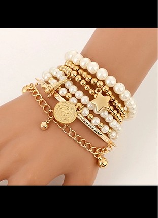 6 adet Bileklik Set