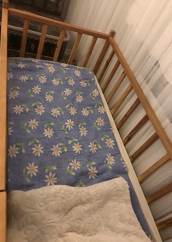 Beyaz Ahşap Çocuk yatağı - Görsel 2