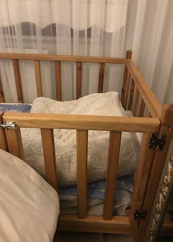 Beyaz Ahşap Çocuk yatağı - Görsel 3