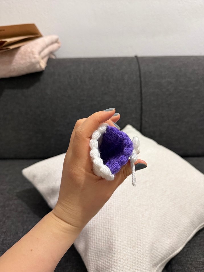 Mor El Örgüsü Banyo Süngeri - Görsel 2