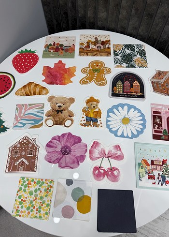 Her modelden 2 adet mevcuttur kahve sunumu için peçete - Görsel 5