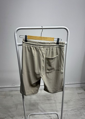 Bej Mini Keten Erkek Şort - Görsel 2