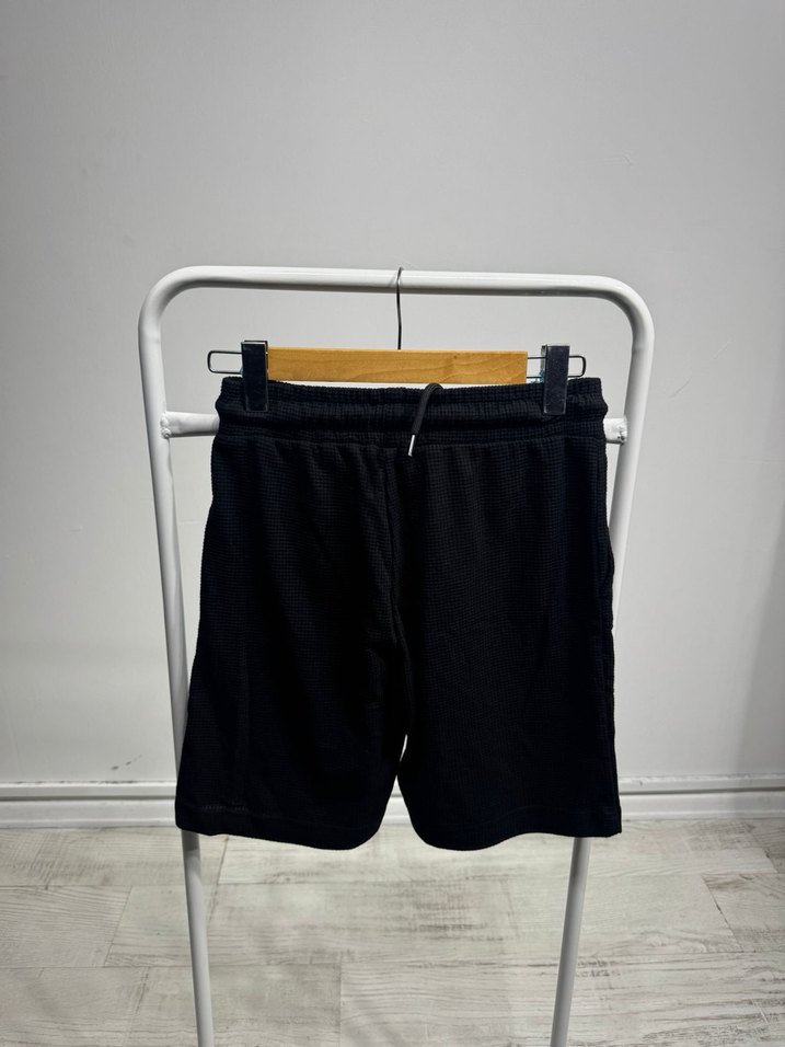 Siyah Erkek Spor Mini Şort - Görsel 2