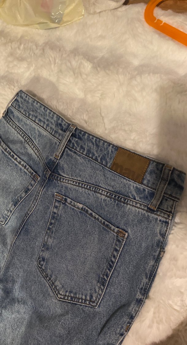 mavi kadin mom jean - Görsel 2