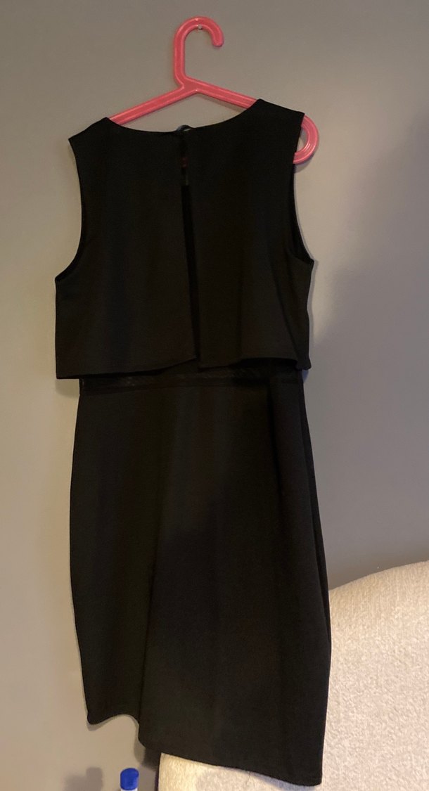 siyah abiyemsi elbise - Görsel 2