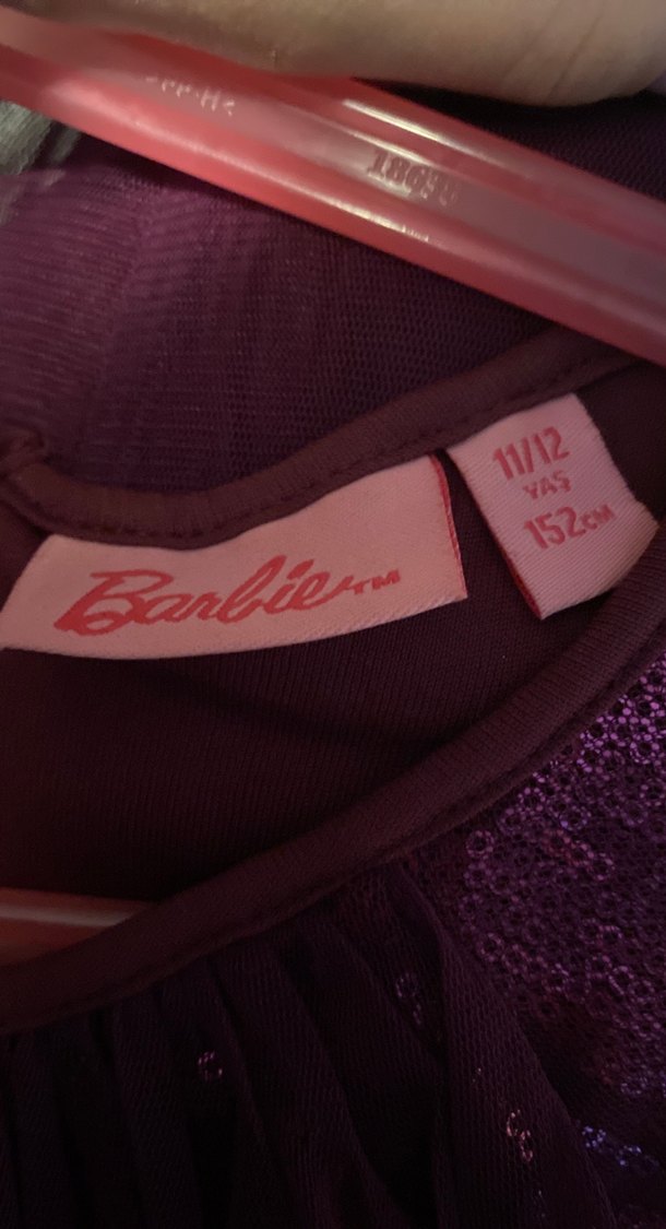 Parlak Mor Kolsuz Kız Çocuk Elbisesi - Görsel 3