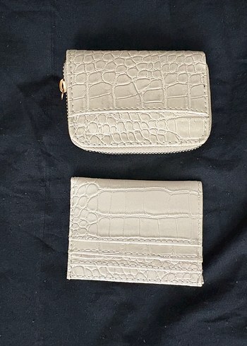  Beden Beyaz Yılan Derisi Desenli Deri Kadın Cüzdanı