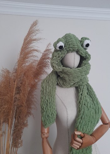 puffy kurbağa balaclava her yaş için uygundur - Görsel 4