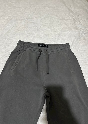 Pull&Bear Antrasit Gri Eşofman Altı - Görsel 7