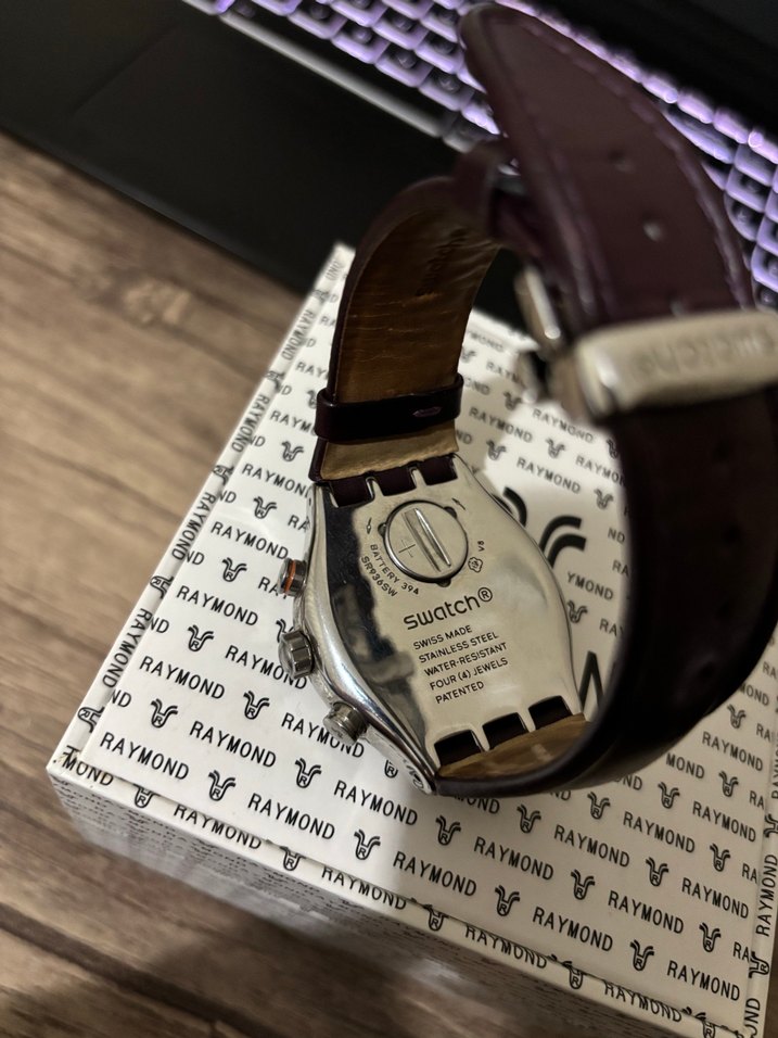 Swatch Magenta At Night YVS413 Kol Saati - Görsel 4