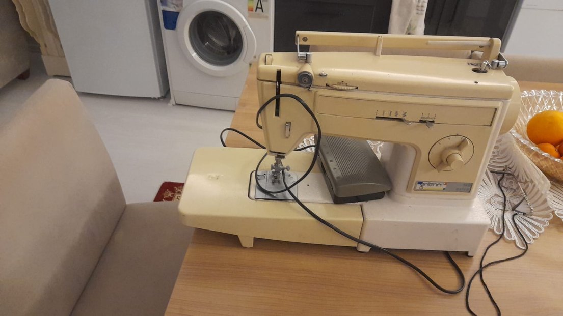 gritzner Beyaz ve  Dikiş Makinesi - Görsel 2