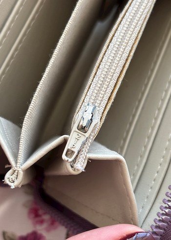 Fermuarlı Lavanta Mor Kadın Cüzdanı - Görsel 6