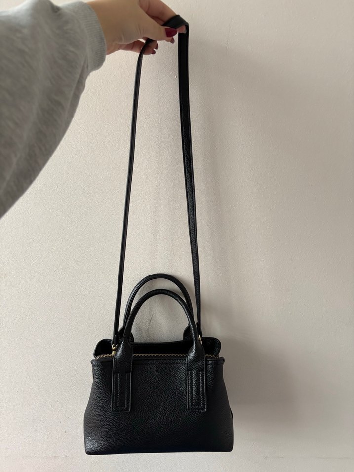 Stradivarius sert tote çanta - Görsel 3