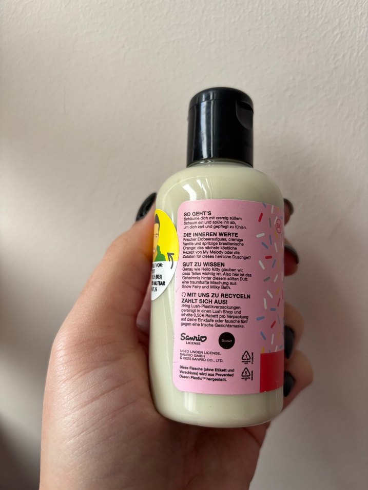 Lush x Hello Kitty ve Arkadaşları Duş Jeli - Görsel 4