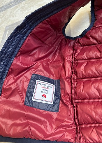 U.S Polo Assn. Erkek Çocuk Lacivert Fermuarlı Yelek