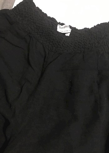 Bershka Bershka Beyaz V Yaka Kısa Kollu ve şort