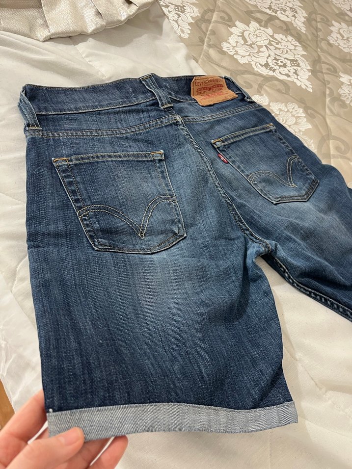 Erkek kot şort - Görsel 3